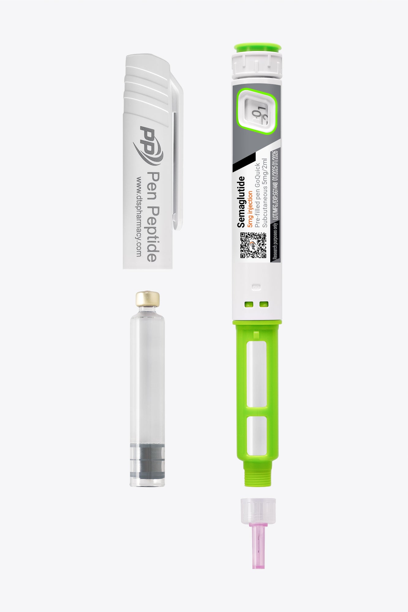 Peptid Semaglutide i injektionspenna